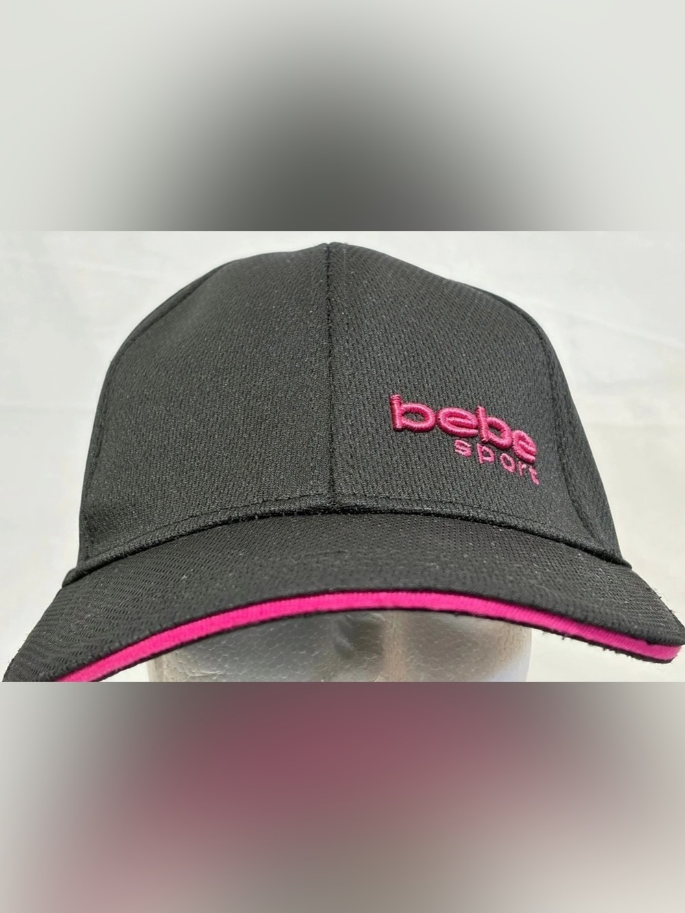 bebe sport cap Black & Pink Like New